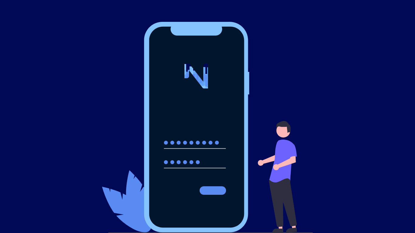 log in